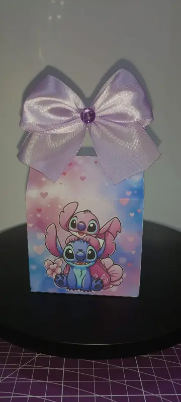 Caixa Milk Stitch (Com Laço)