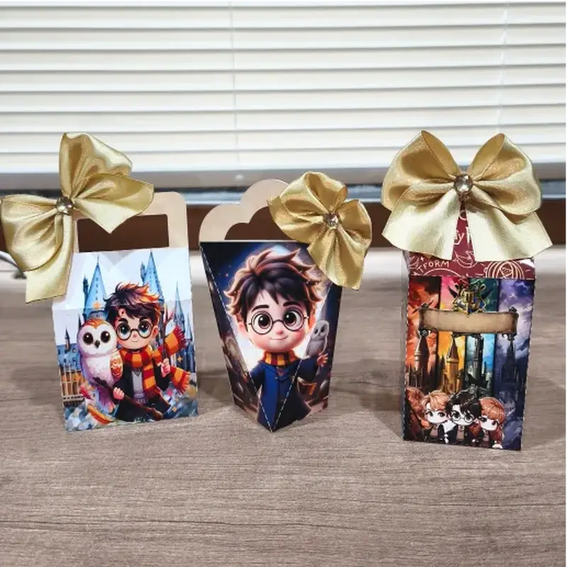Kit Caixas Personalizadas Harry Potter (3 Caixas)